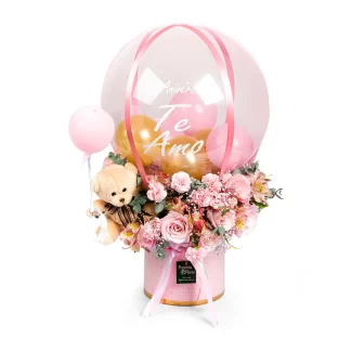 box carinho rosas personalizado linha premium franca_sp