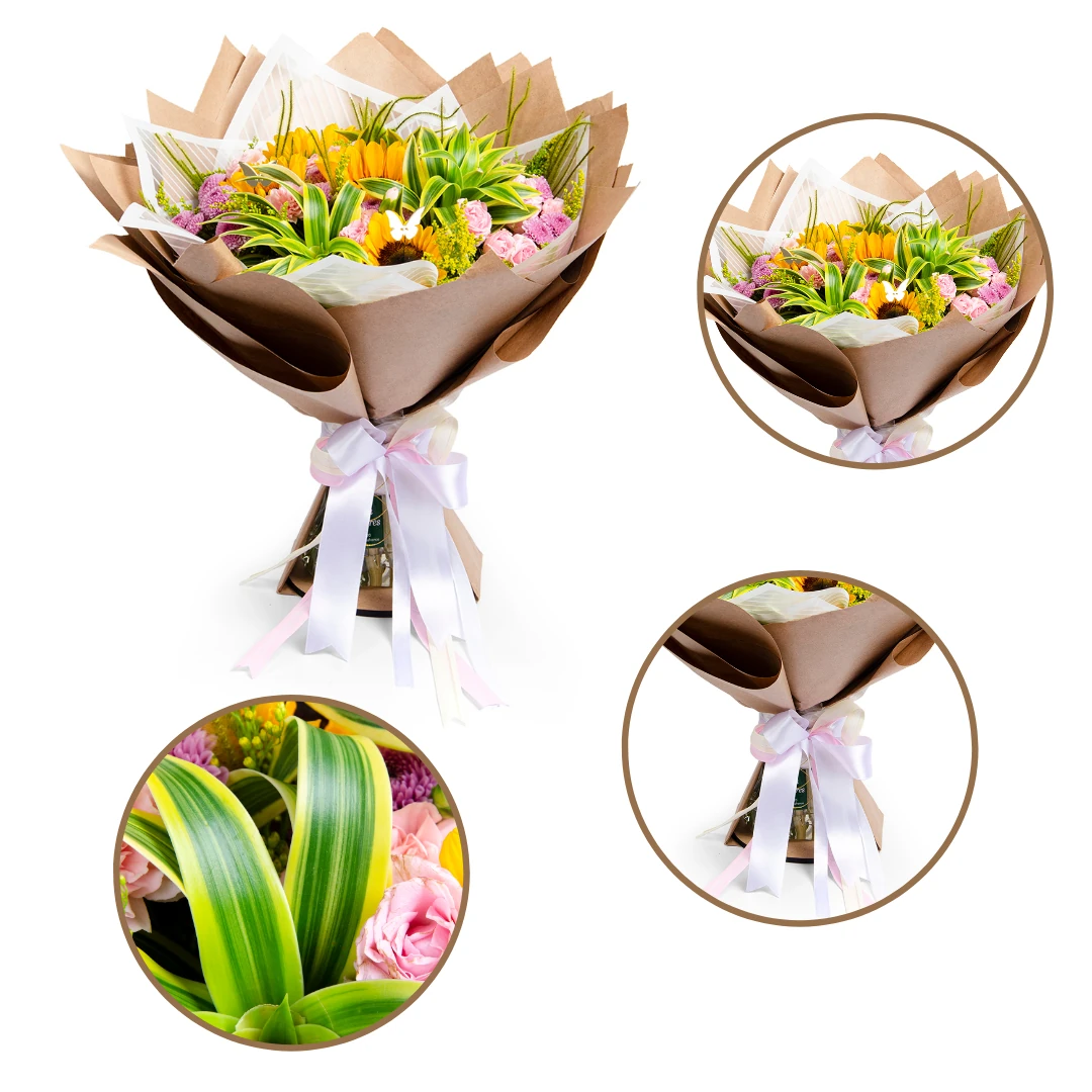 buque de flores nobres classic_ linha premium em franca sp