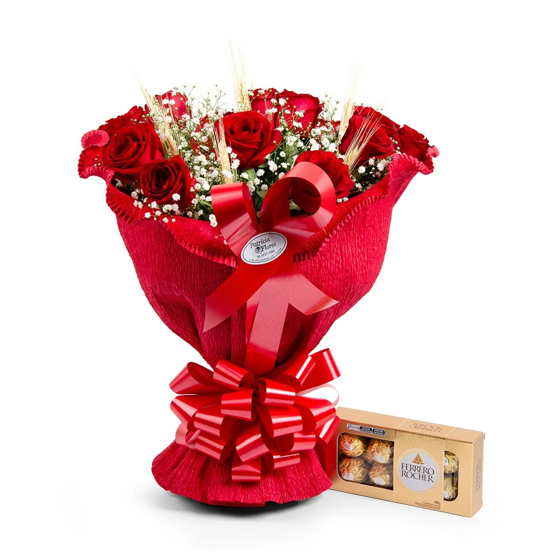 buque-de-rosas-luxo-ferrero-rocher-1