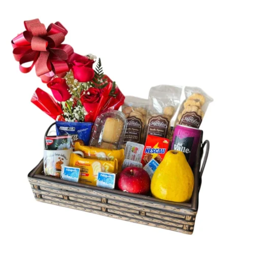 Cesta de Café da Manhã Love Luxo